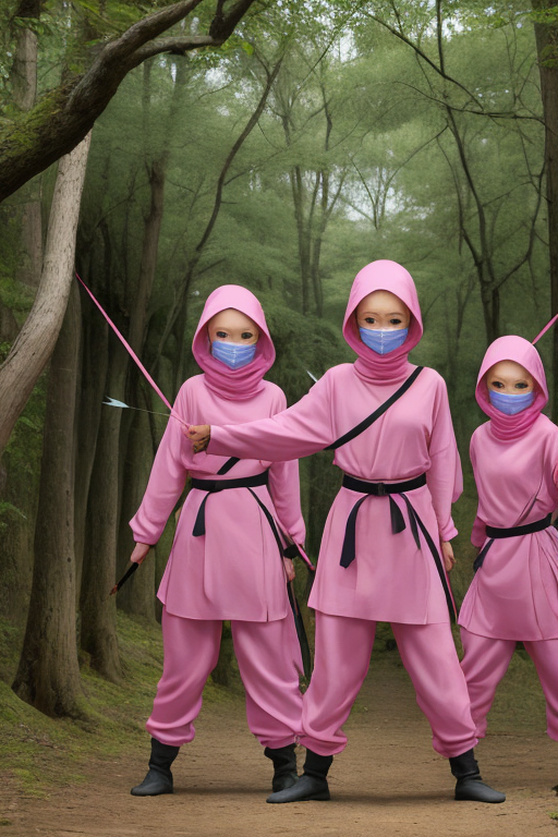 Screenshot of Pink Ninja