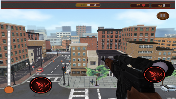 Screenshot of Pixel Zone : City Gun War