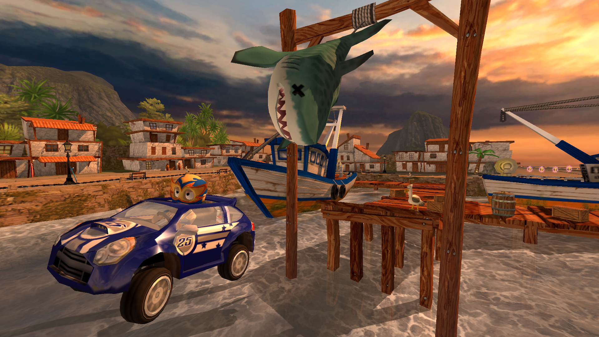 Beach Buggy Racing Game Screenshot