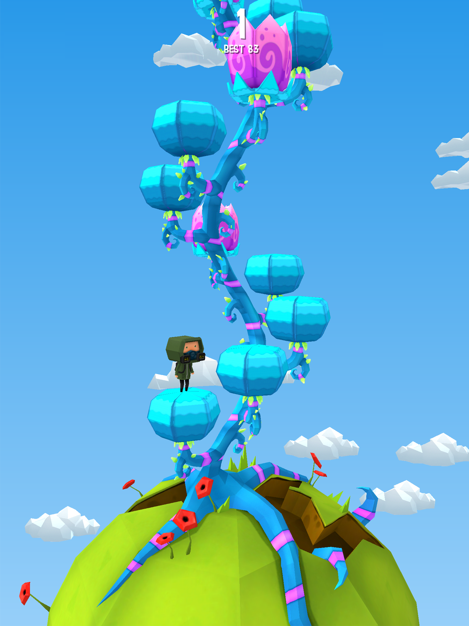 Jumpy Tree - Arcade Hopper Game Screenshot