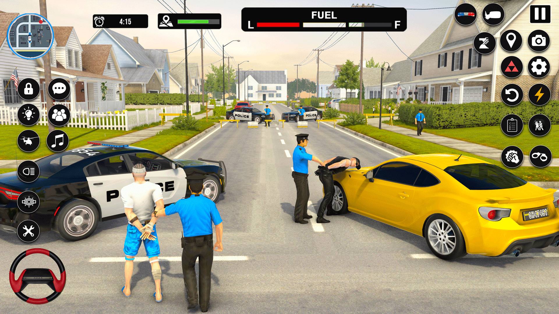 Police Chase Games : Cop Car ภาพหน้าจอเกม