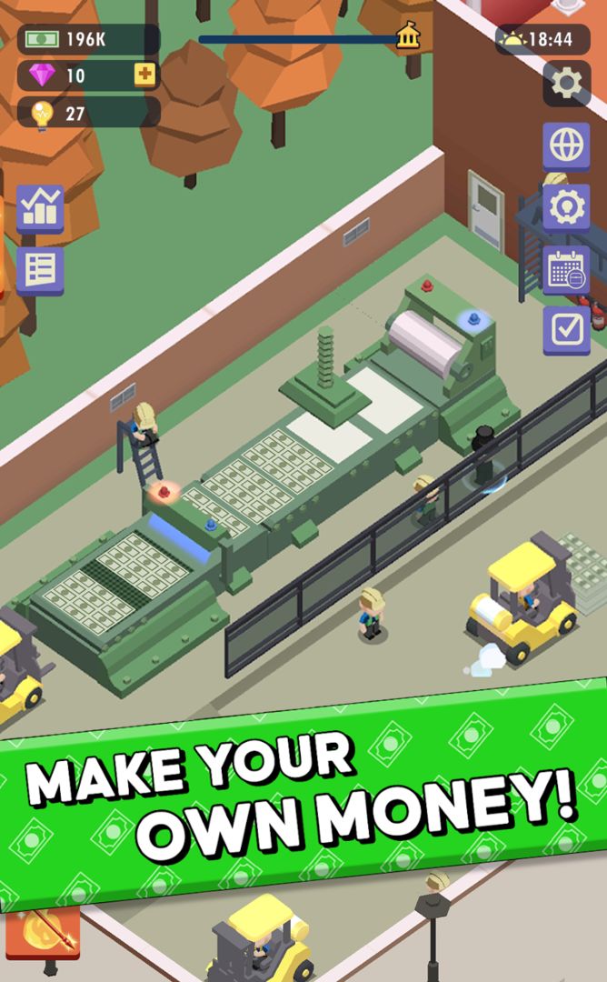 Screenshot of Idle Bank - Money Games