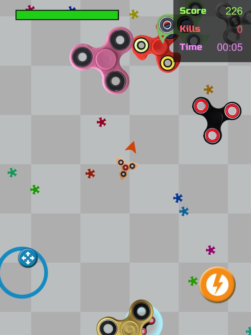 Fidget Spinner.io screenshot game
