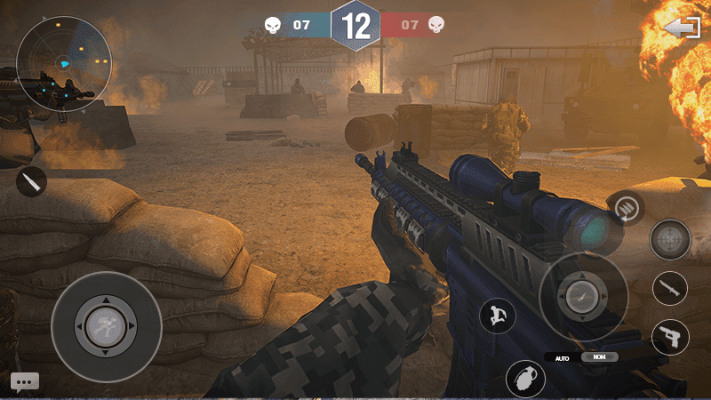 Screenshot of Special counterattack - Team FPS Arena shooting