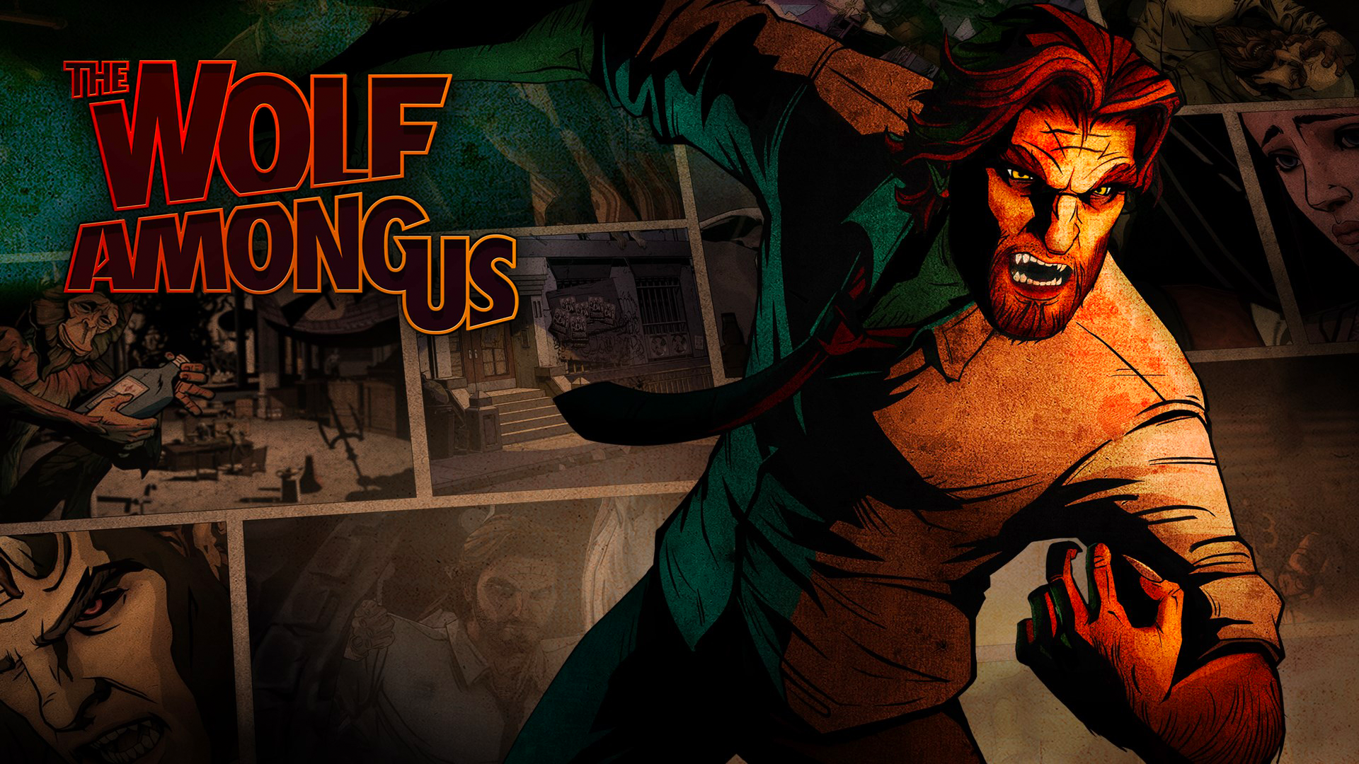 Screenshot of the video of The Wolf Among Us