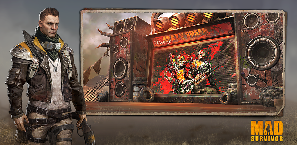 Banner of Mad Survivor: Perang Wasteland 1.3.1