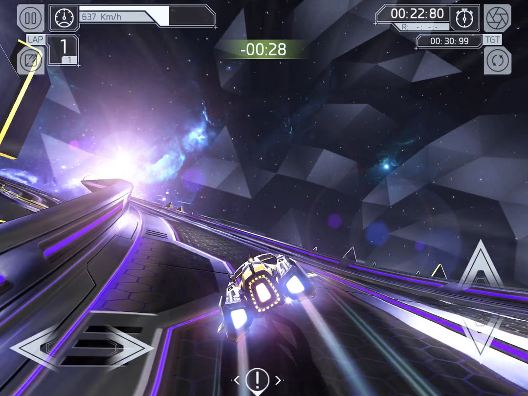 Cosmic Challenge Racing screenshot game