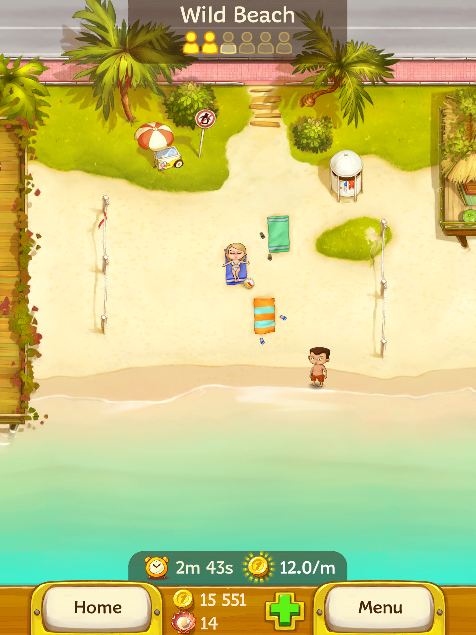 Sunday Avenue Game Screenshot