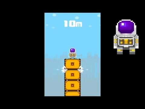 Screenshot of the video of SpaceUp