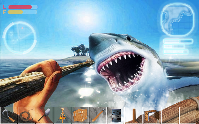 Raft Survival Original Game Screenshot