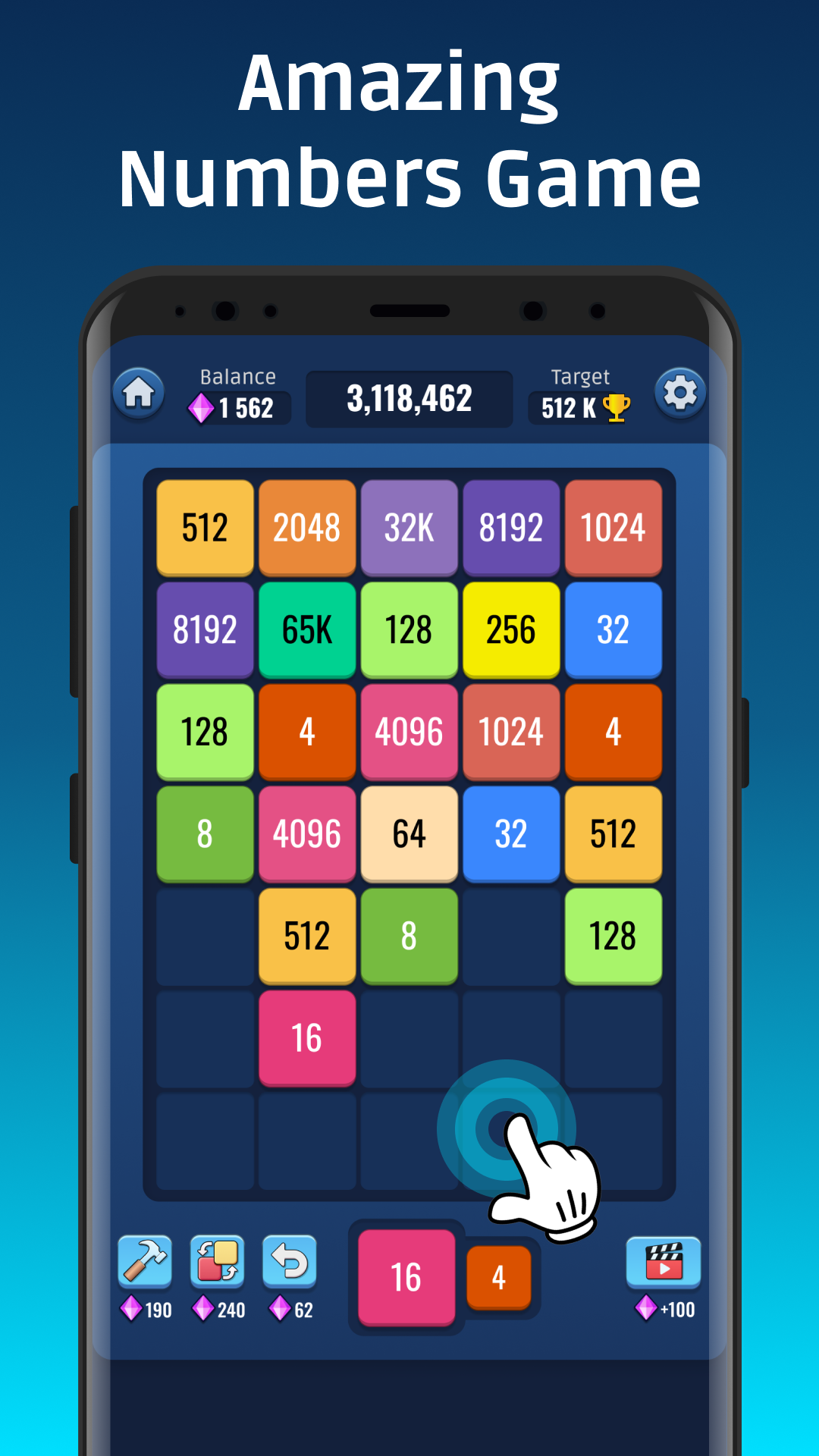 2048 Forte Novo Jogo quebra cabeça de números versão móvel andróide iOS apk  baixar gratuitamente-TapTap