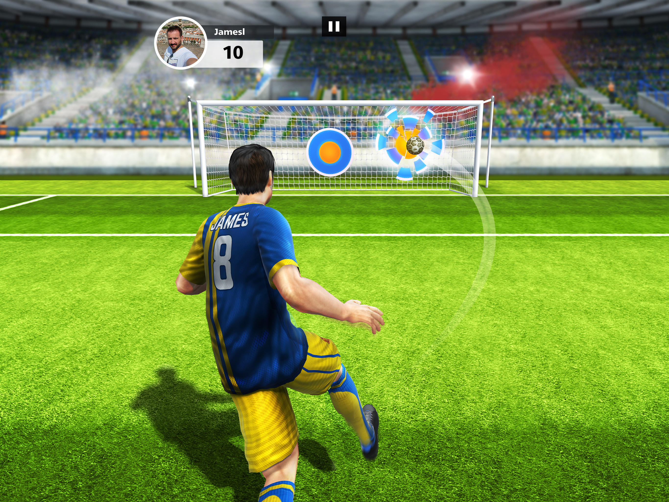 Captura de Tela do Jogo Football Strike: Online Soccer