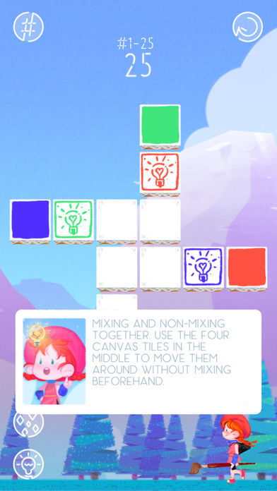 Color Palette : Dreamers screenshot game
