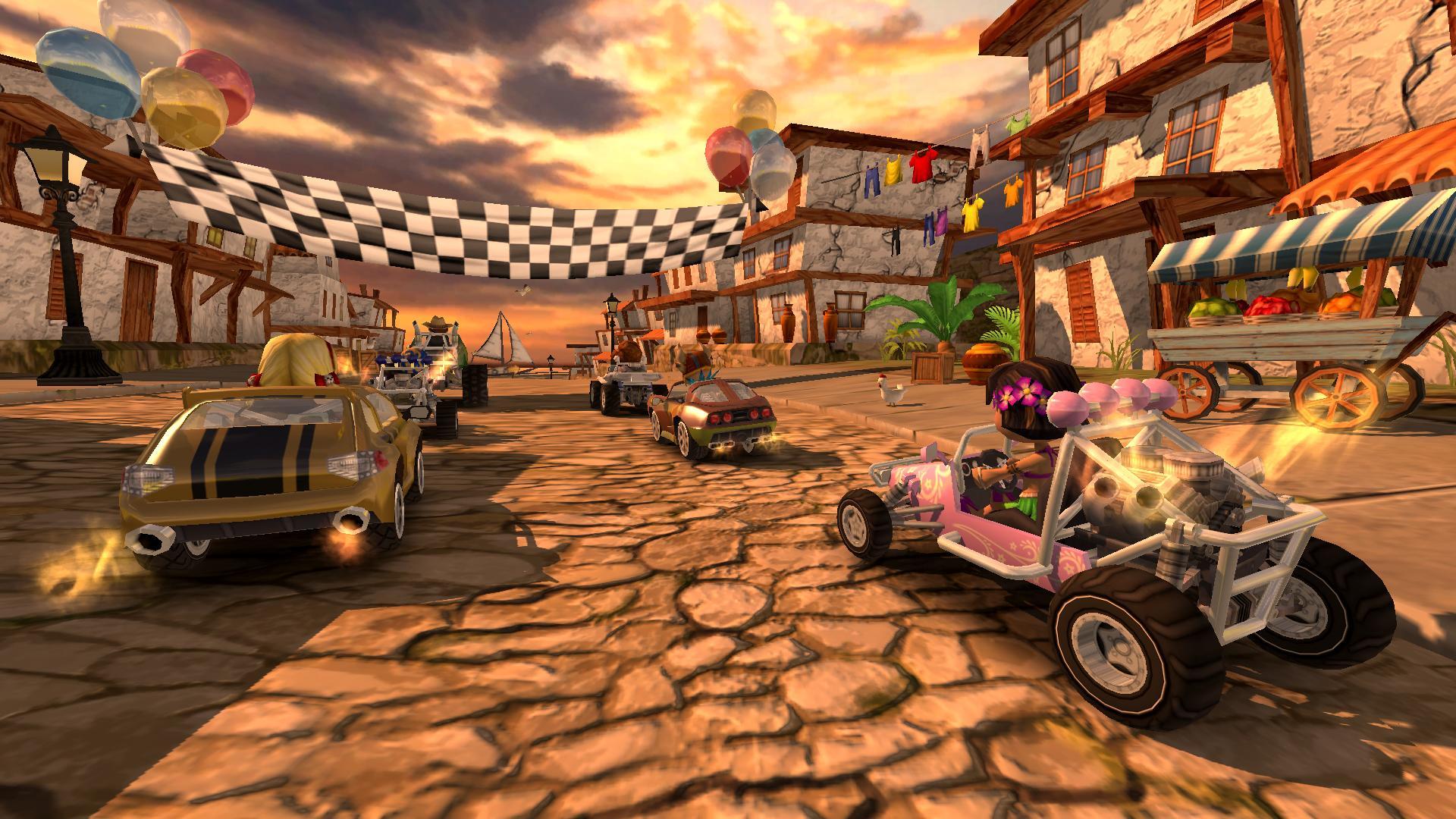 Beach Buggy Racing Game Screenshot
