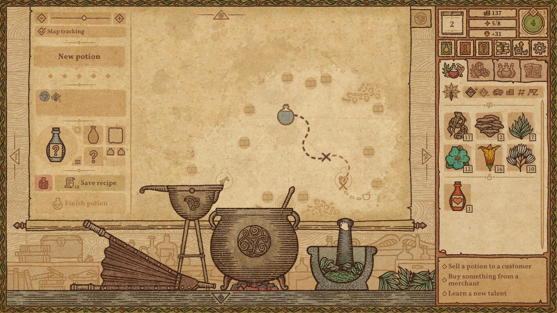 Potion Craft: Alchemist Simulator Game Screenshot