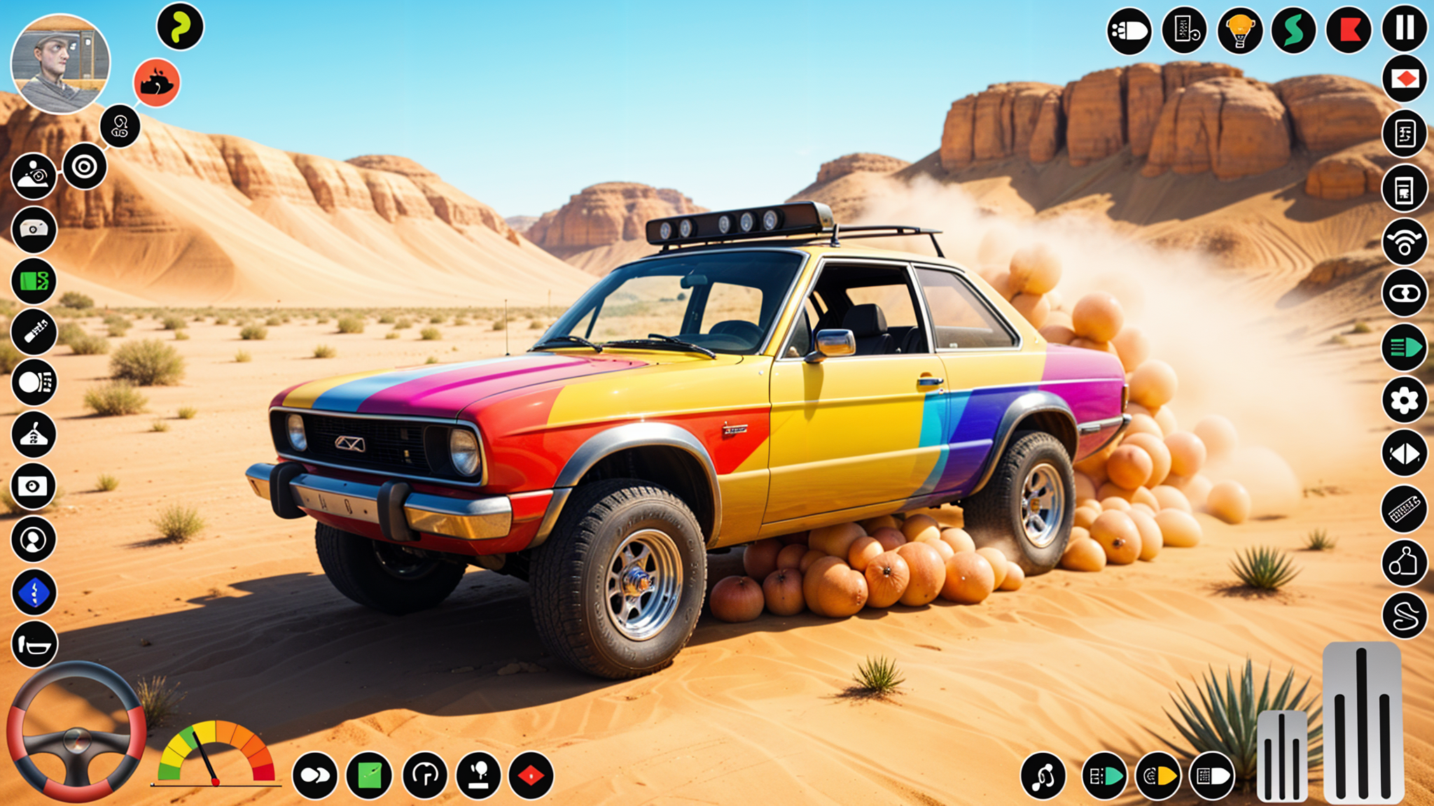 4x4 Jeep Offroad Driving 3D Game Screenshot