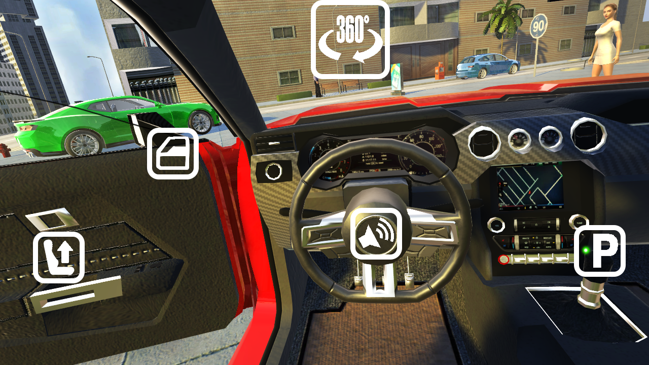 Muscle Car Simulator Game Screenshot