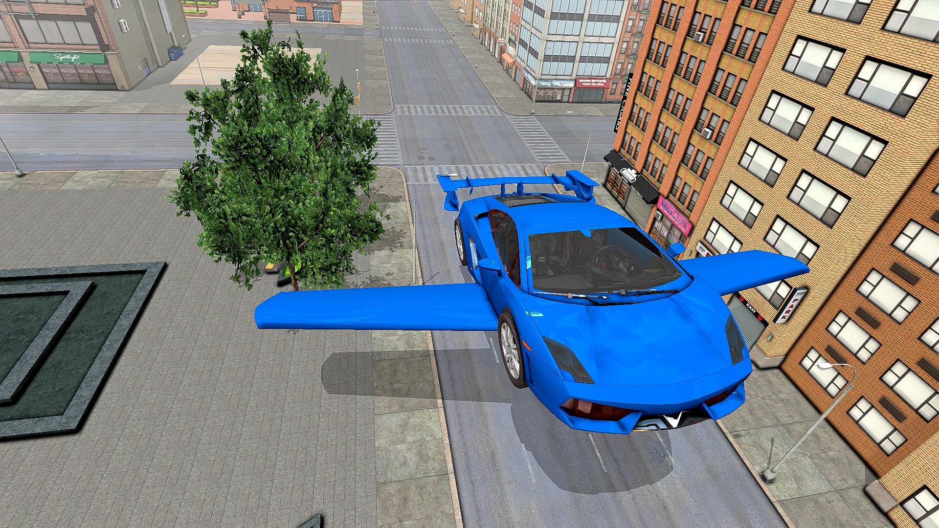 Flying Sports Car Simulatorのキャプチャ