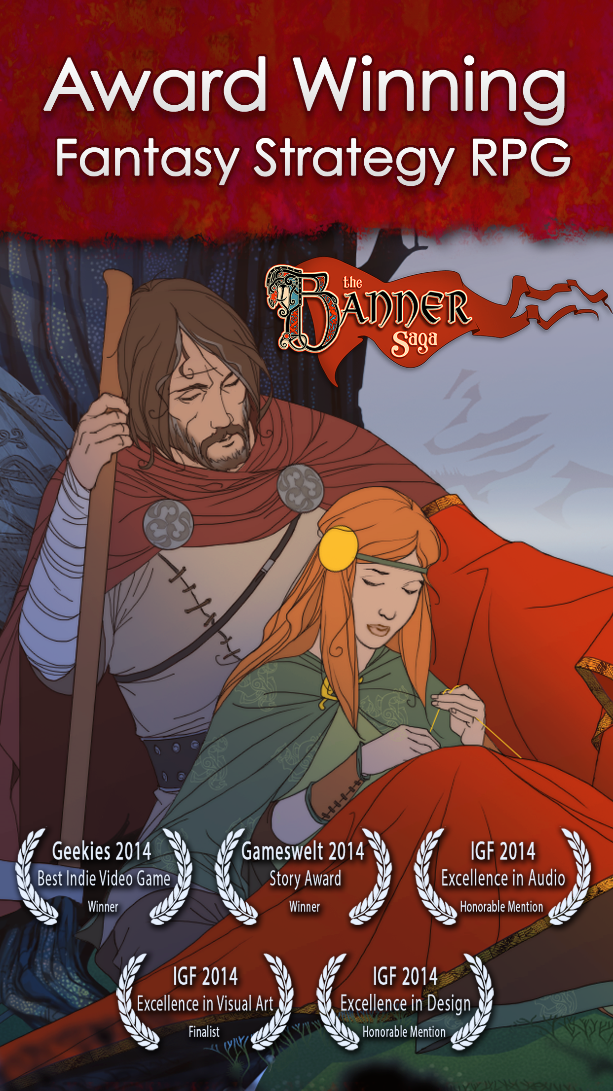 Скриншот игры The Banner Saga