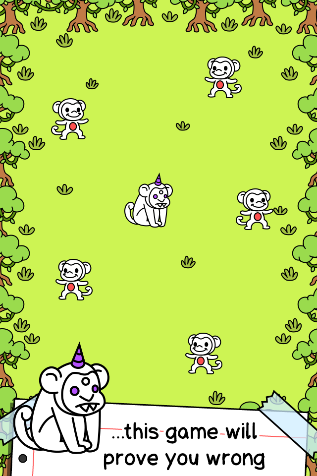 Screenshot of Monkey Evolution: Idle Clicker