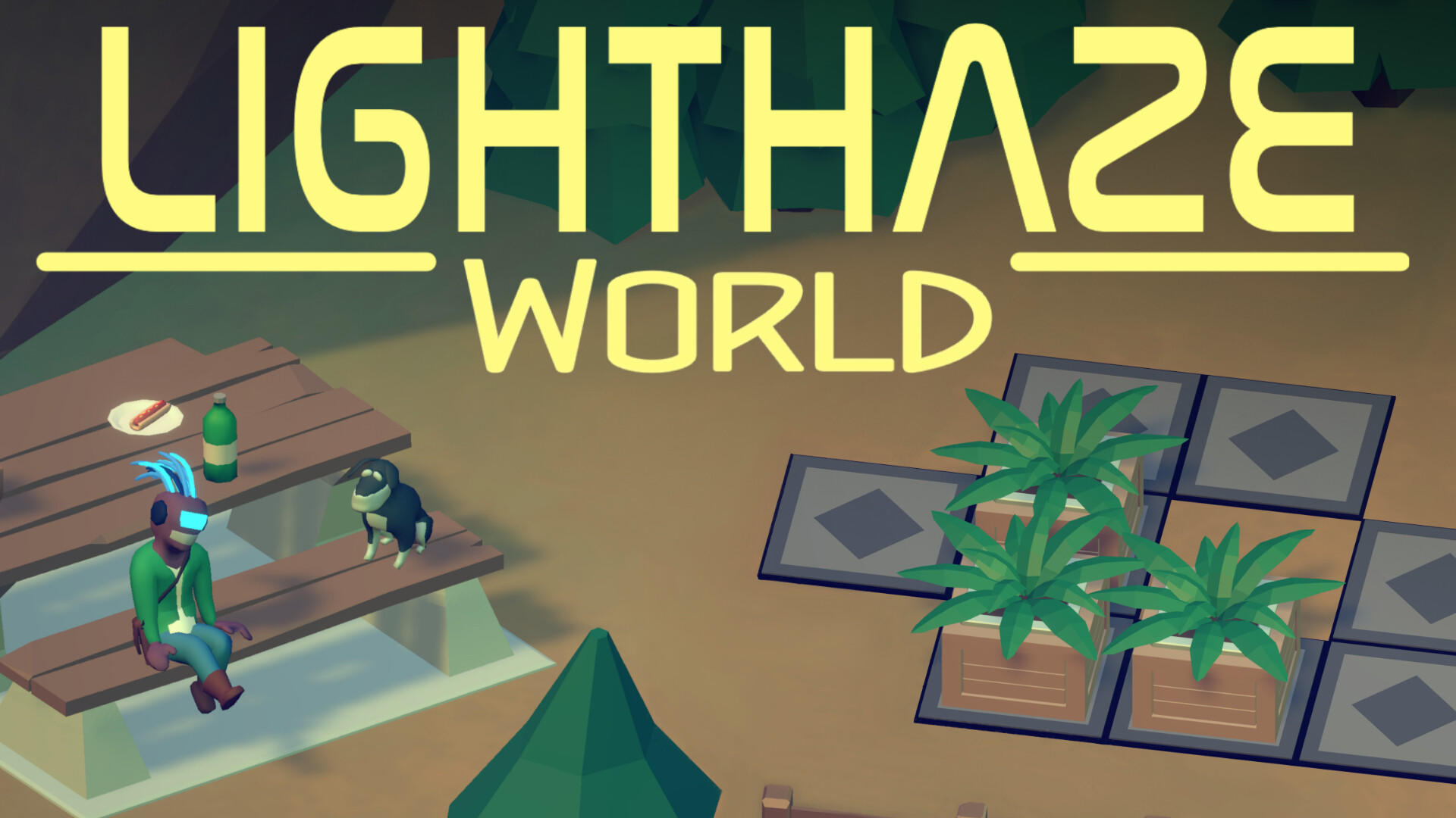 Screenshot of Lighthaze World