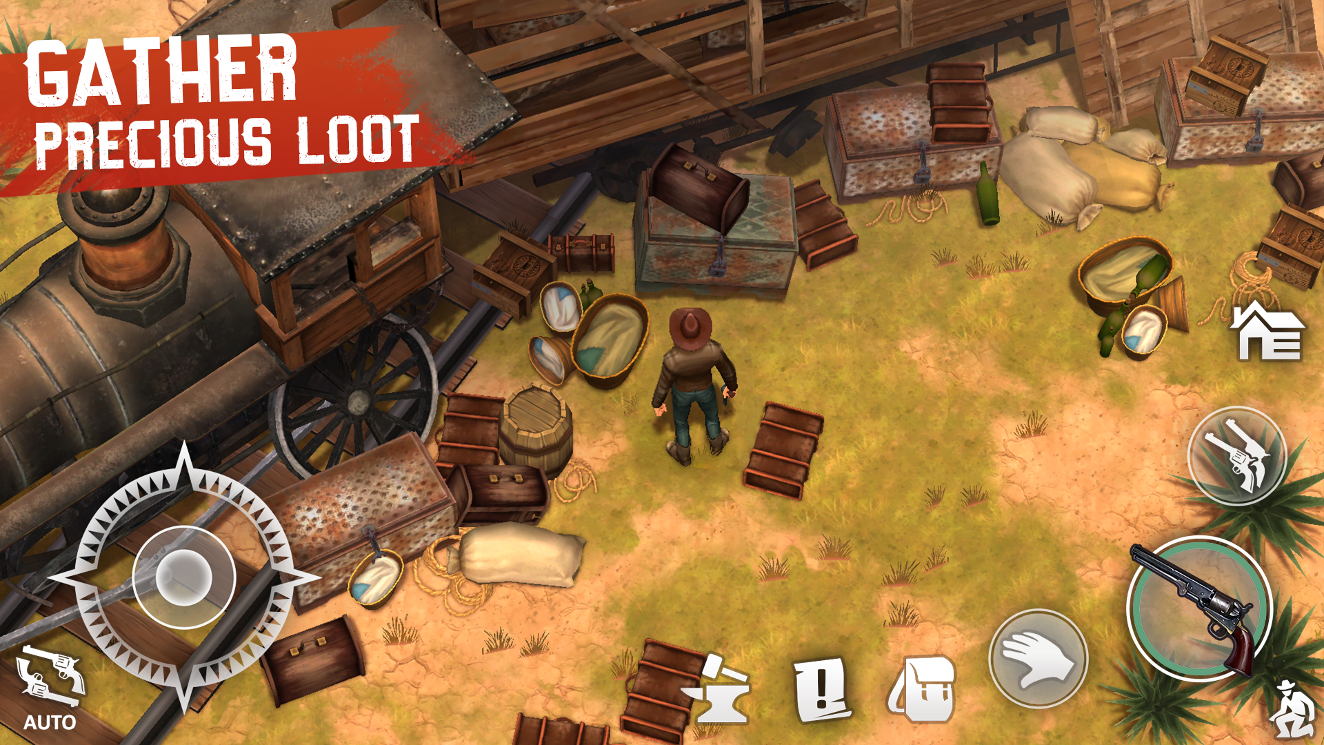 Westland Survival: Cowboy Game Game Screenshot