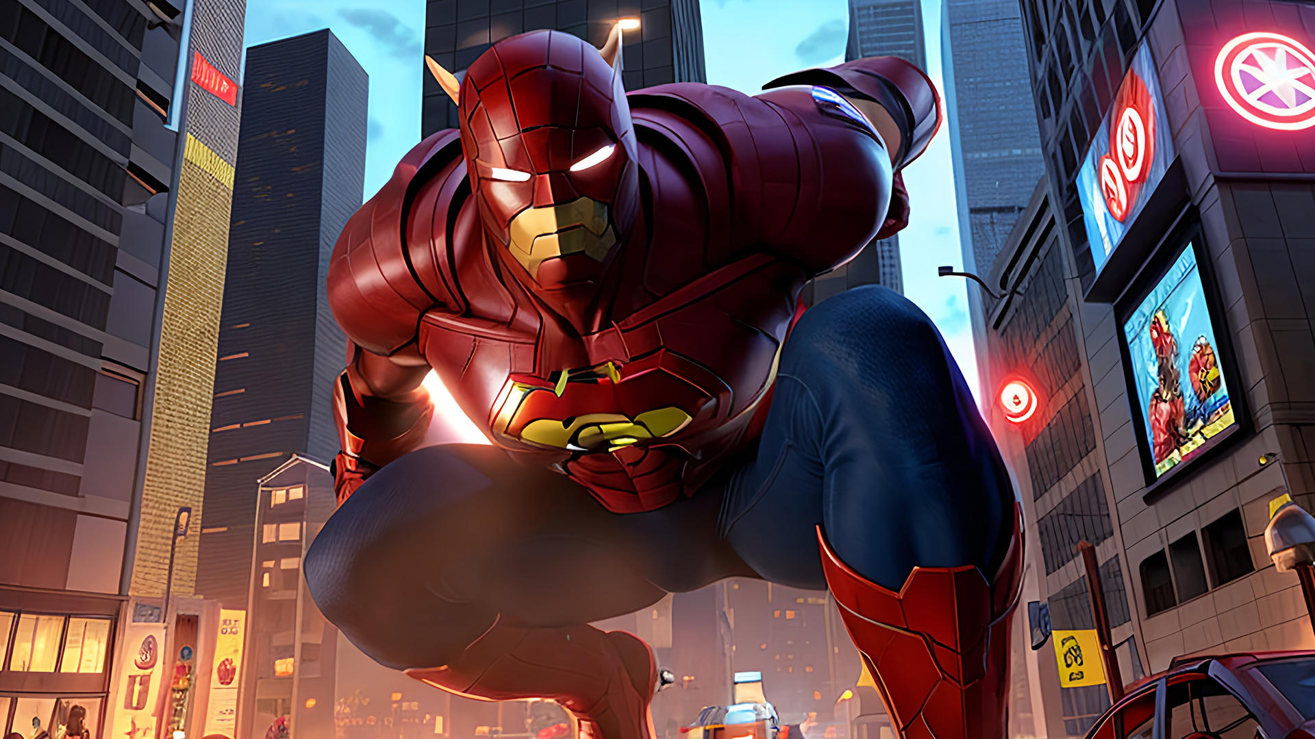 Superhero Smash Battle Justice Game Screenshot