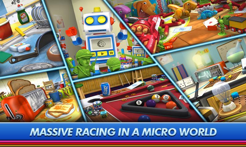 Micro Machines Game Screenshot