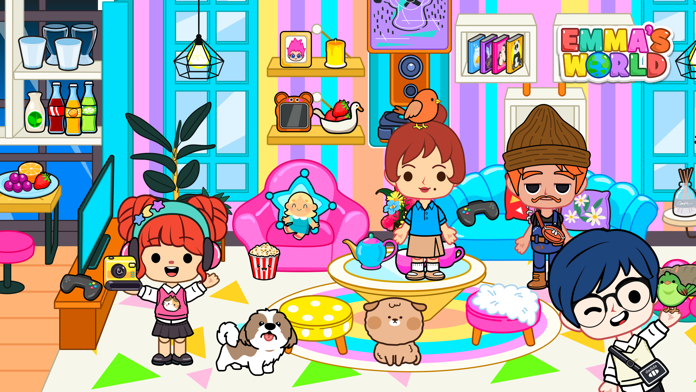 Emma's World - Town & Family Game Screenshot