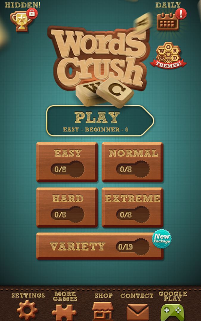 Words Crush: Hidden Words! screenshot game