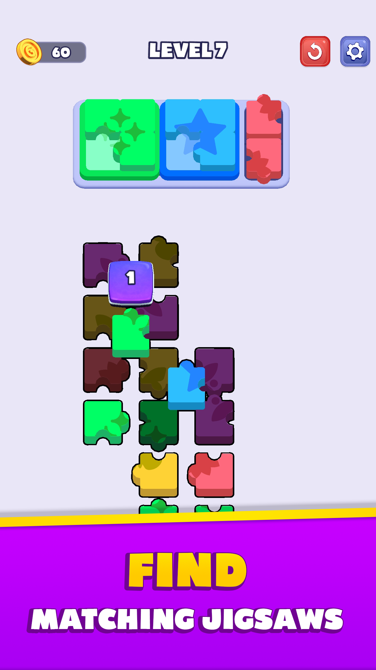 Jigsaw Busters Game Screenshot