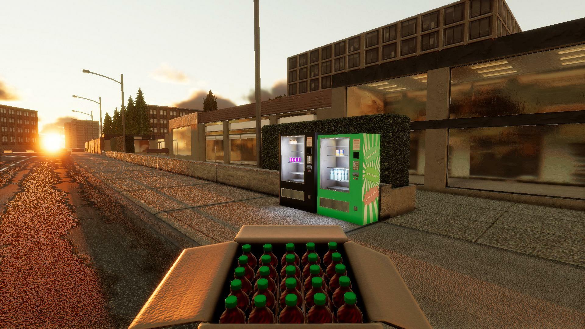 Vending Machine Business Simulator ภาพหน้าจอเกม