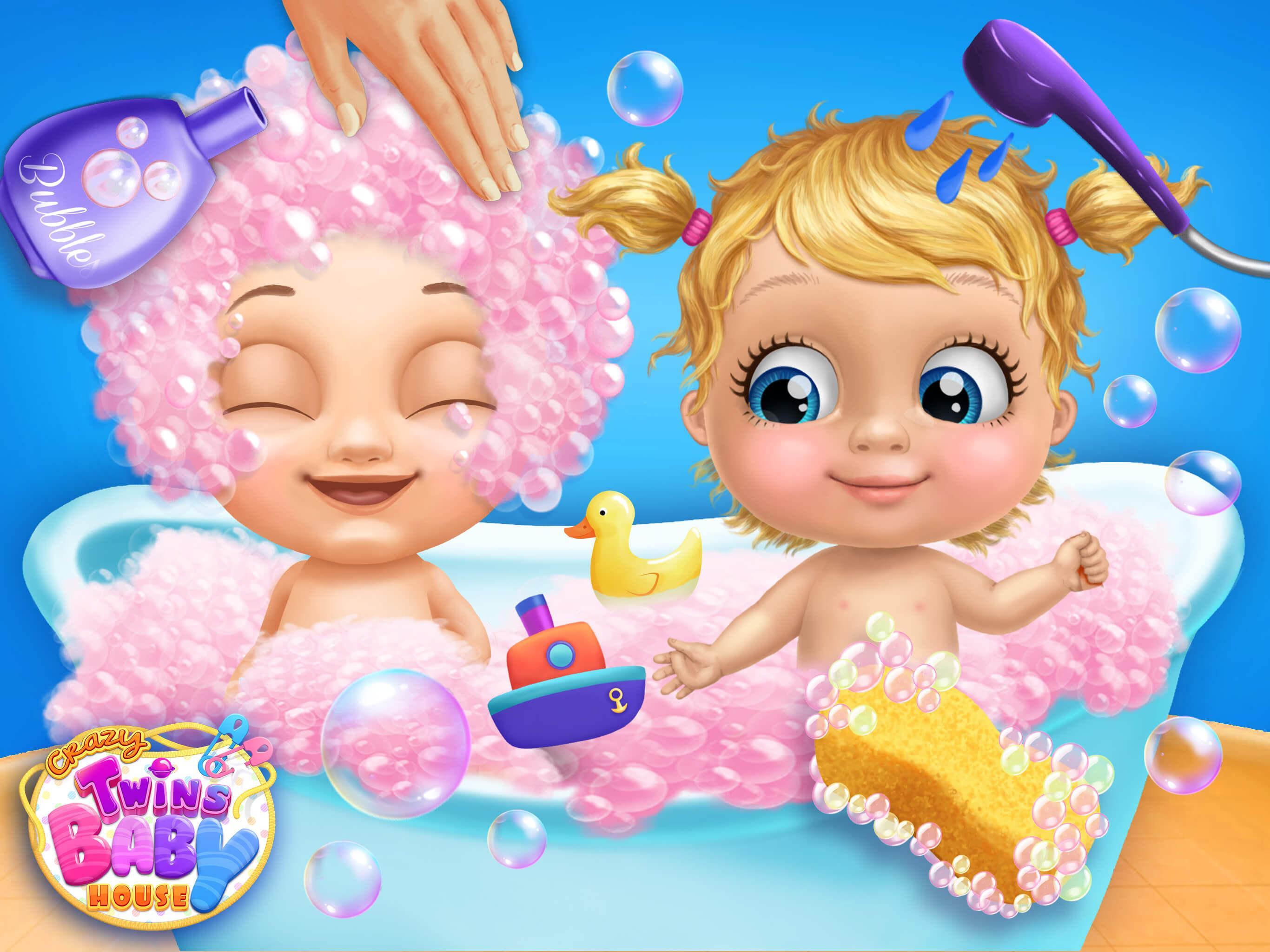 Crazy Twins Baby House 게임 스크린샷