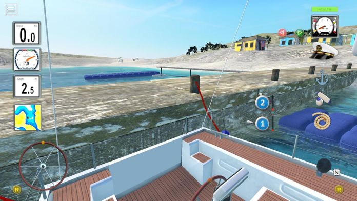 Dock your Boat 3D ภาพหน้าจอเกม