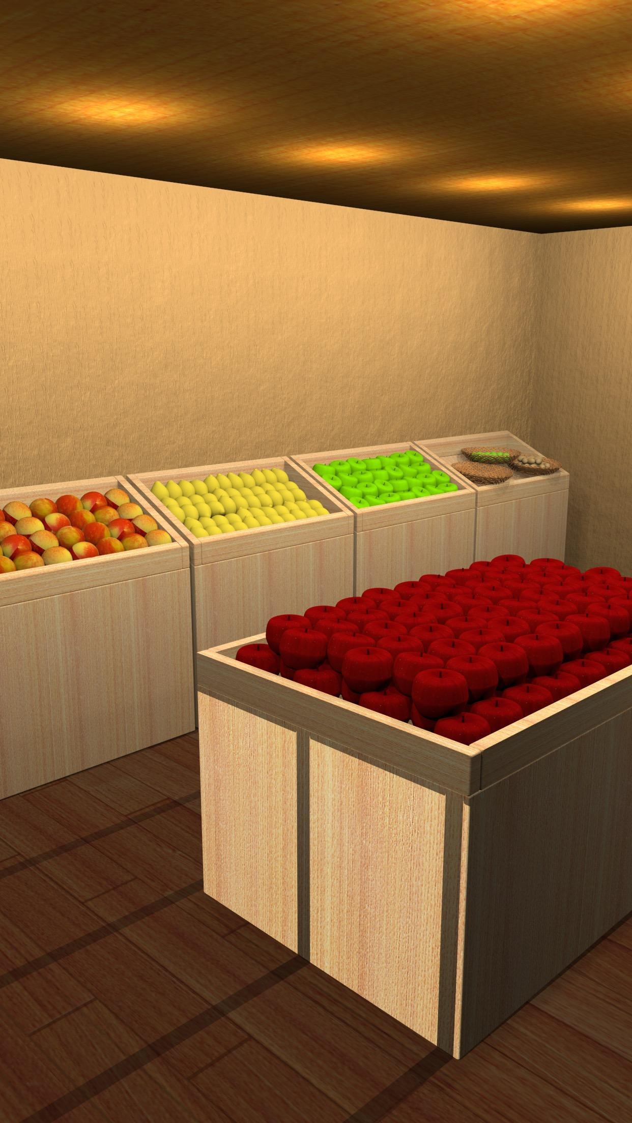 脱出ゲーム 秋篠青果店 カフェのある果物屋からの 脱出 Game Screenshot