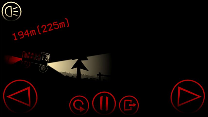 Bad Roads Night Edition Game Screenshot