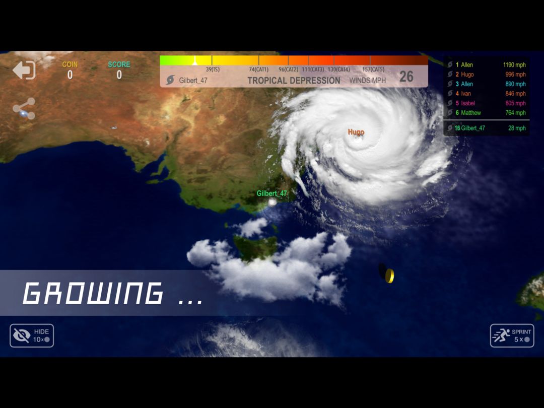 Hurricane.io screenshot game
