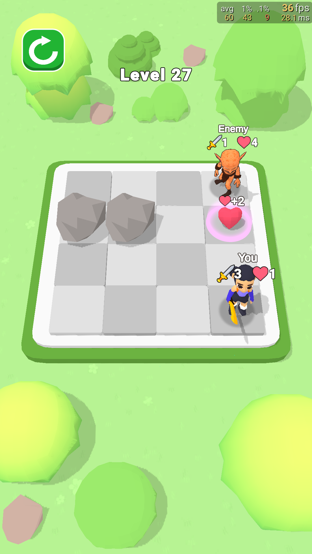 Swipe Fight Game Screenshot