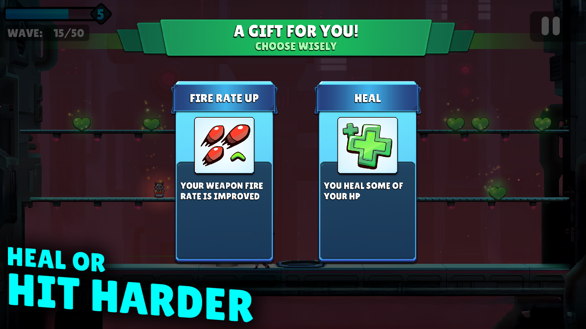 Autogun Heroes: Run and Gun Game Screenshot