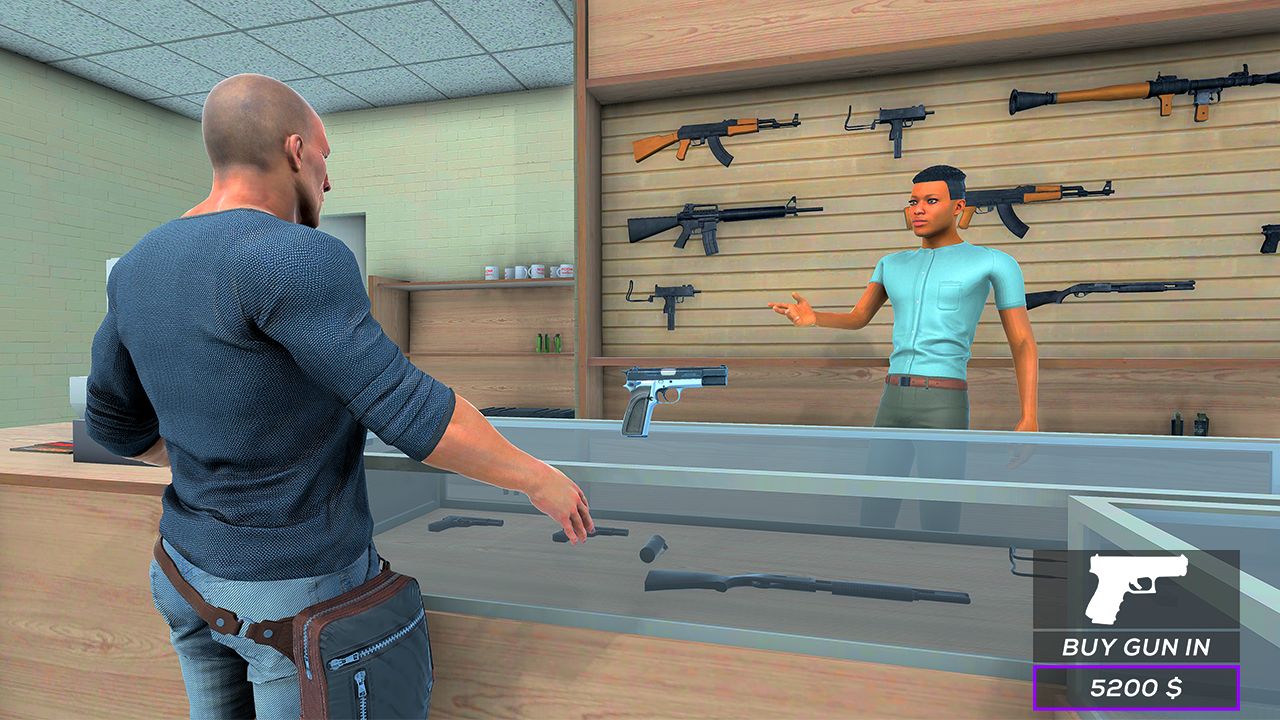 Screenshot of Gangster 3D Fighting Game