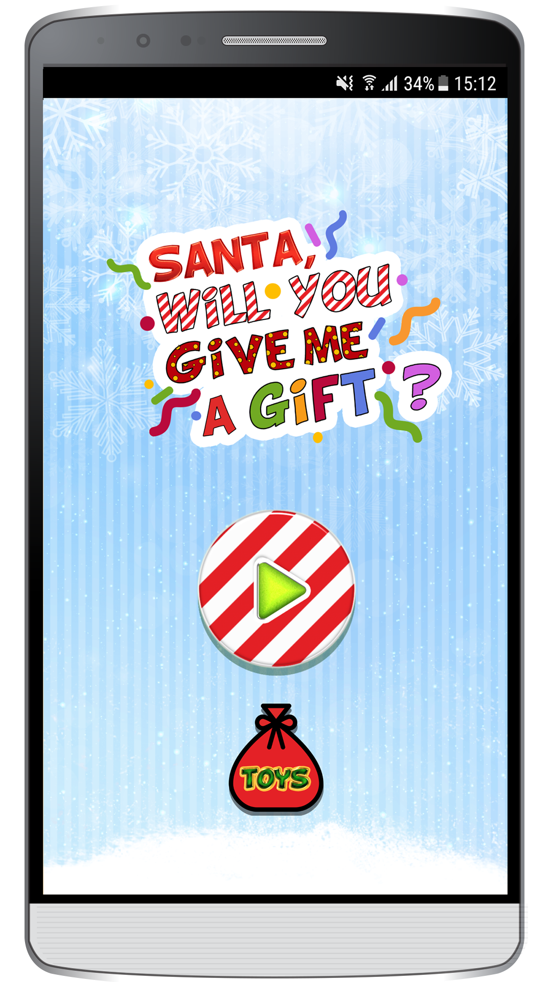 Screenshot of Santa, Will You Give Me A Gift ?