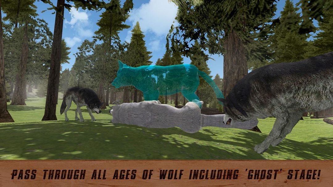 야생의 삶 : 늑대 퀘스트 게임 스크린 샷