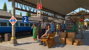 Indian Train Simulator 3D Game Screenshot