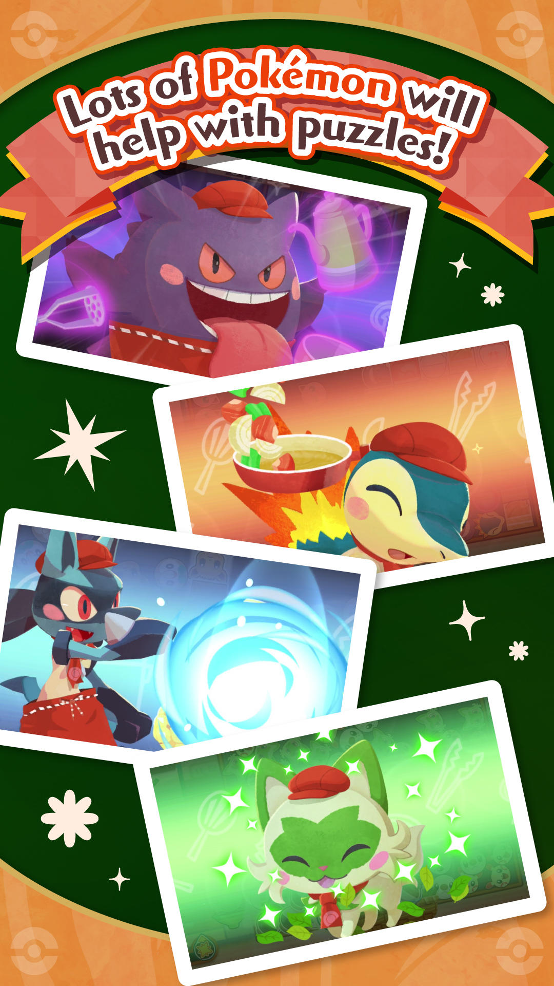 Pokémon Café ReMix Game Screenshot
