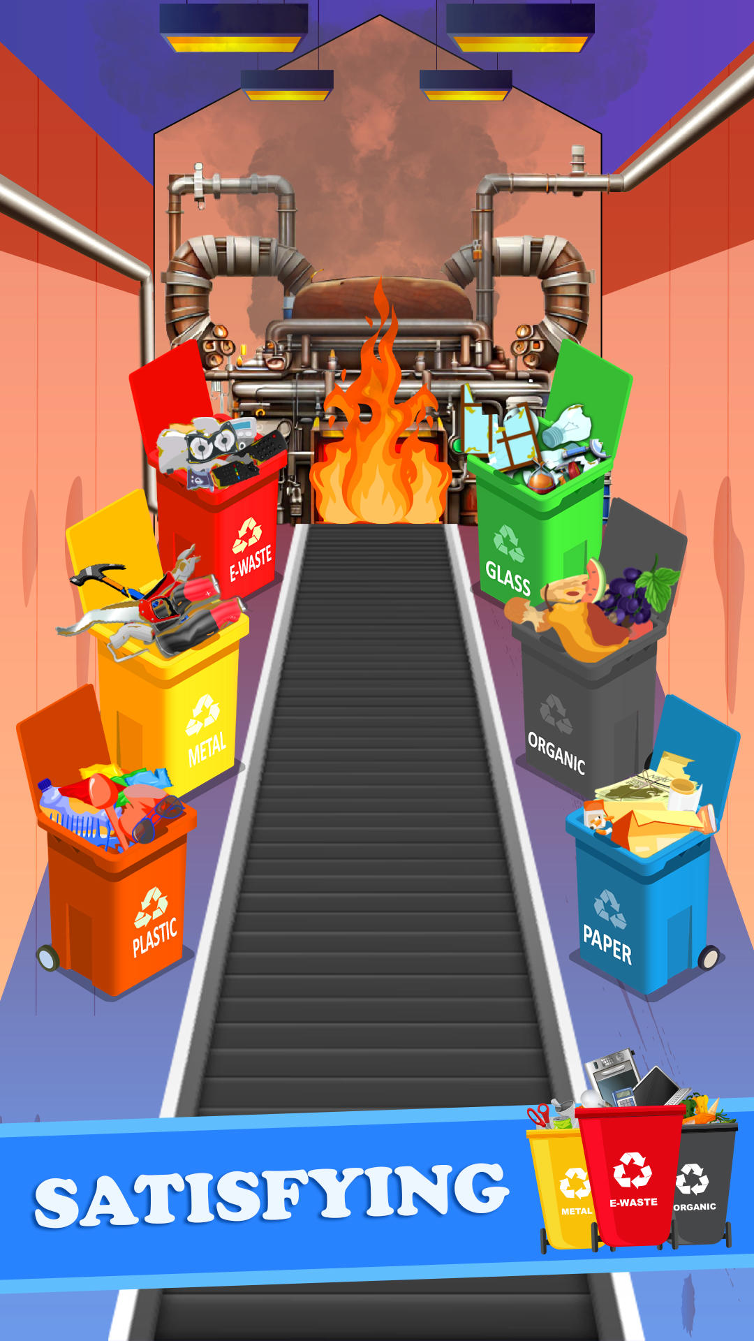 Garbage Sorting: Trash Games 게임 스크린 샷