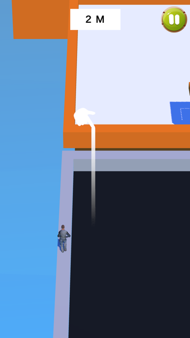 Jump Over Roof Game Screenshot