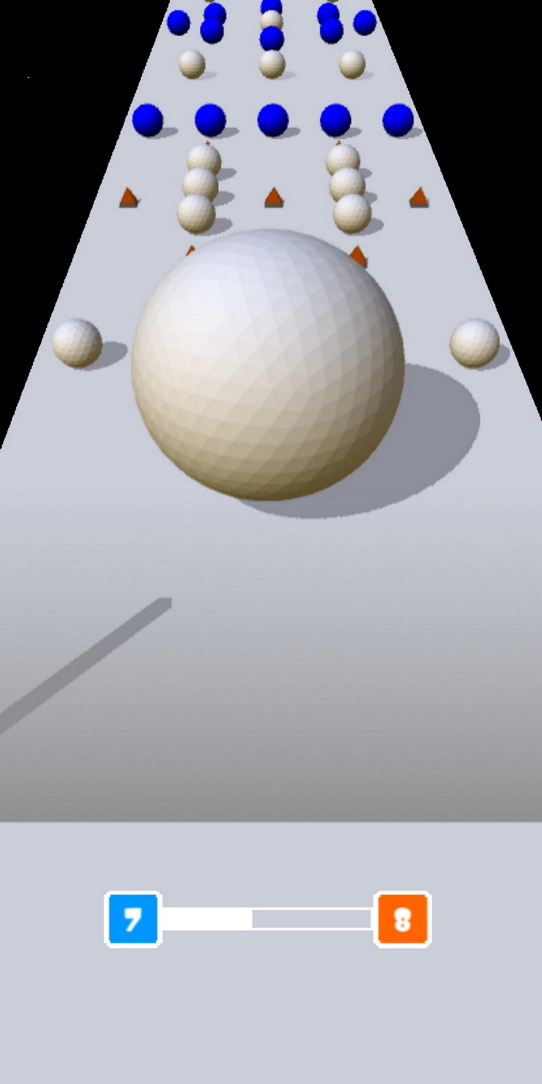 Screenshot of Roll Ball Smash Wall