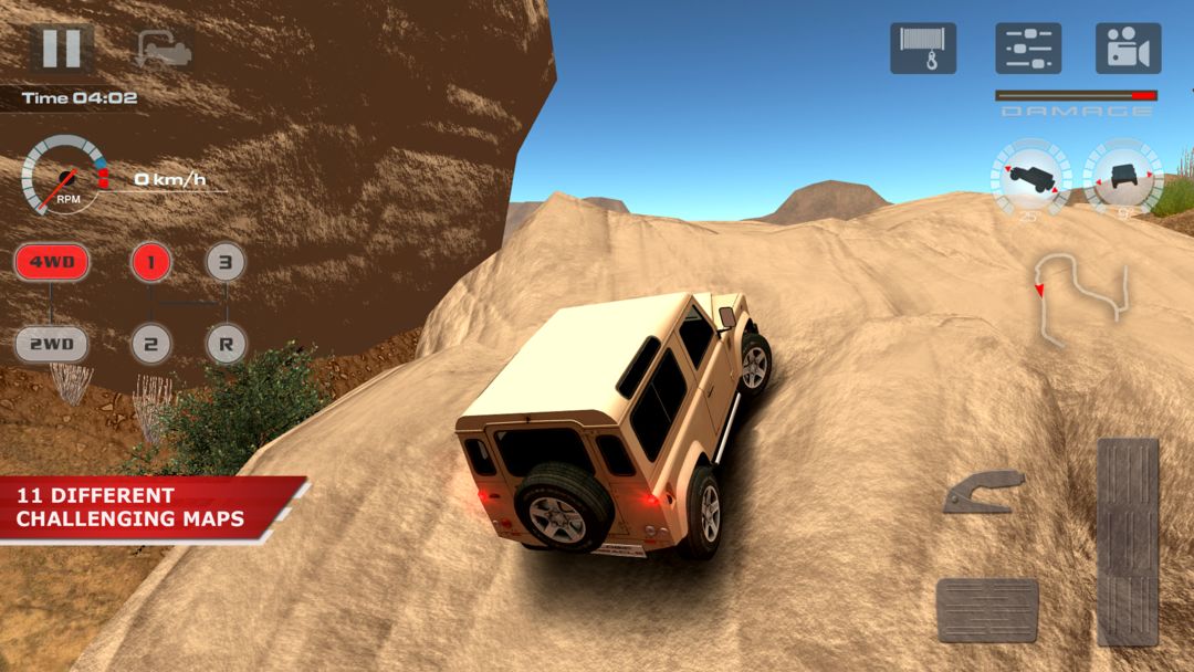 OffRoad Drive Desert 게임 스크린 샷