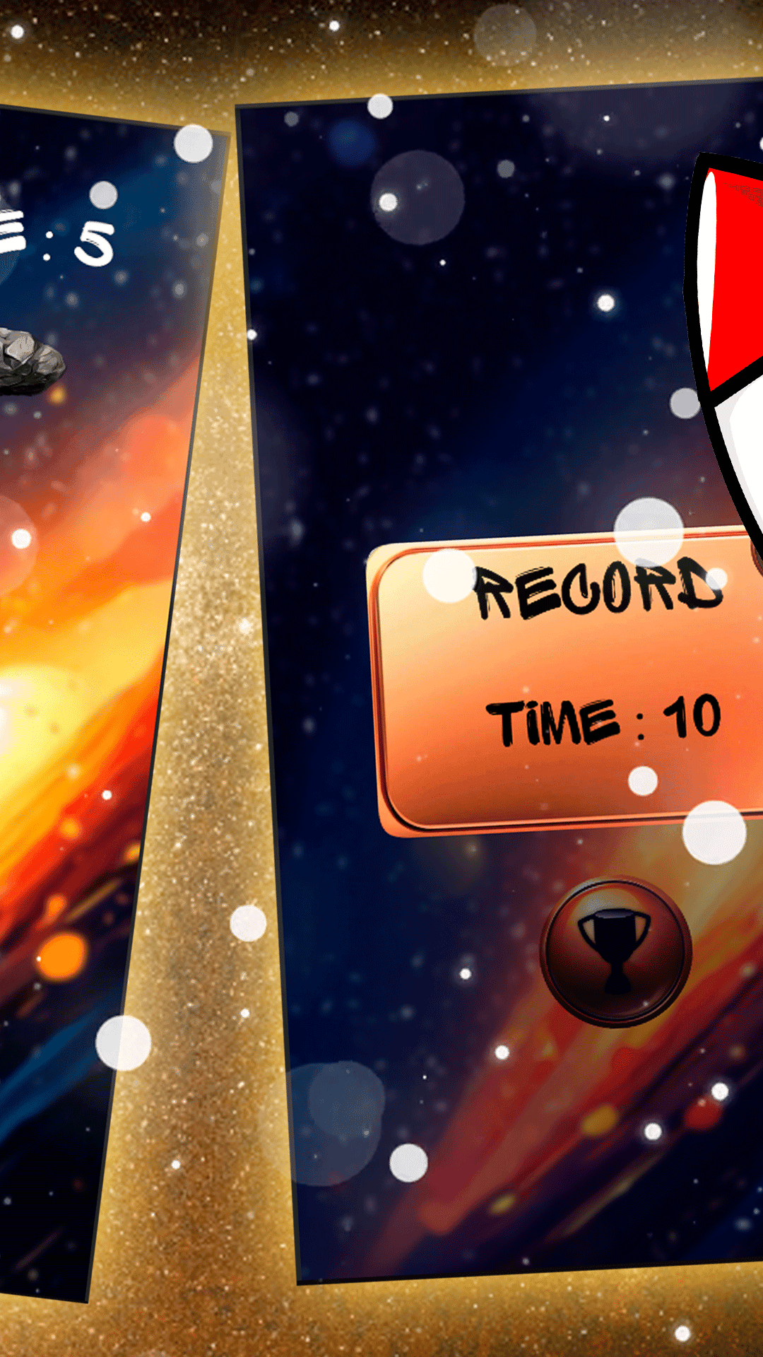 Rocket Cosmo Attack Game Screenshot