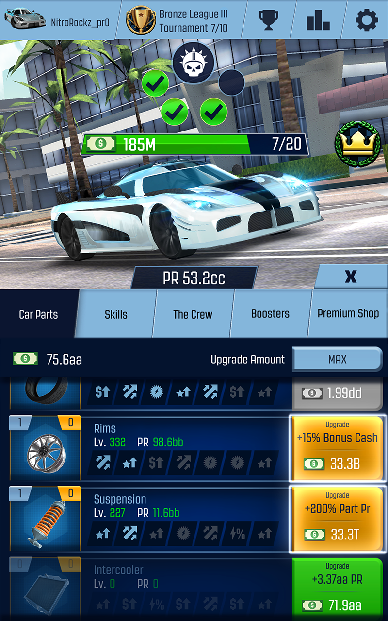 Idle Racing GO: Clicker Tycoon Game Screenshot